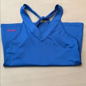 Kiava V Neck Tank w/ Crossback (s)